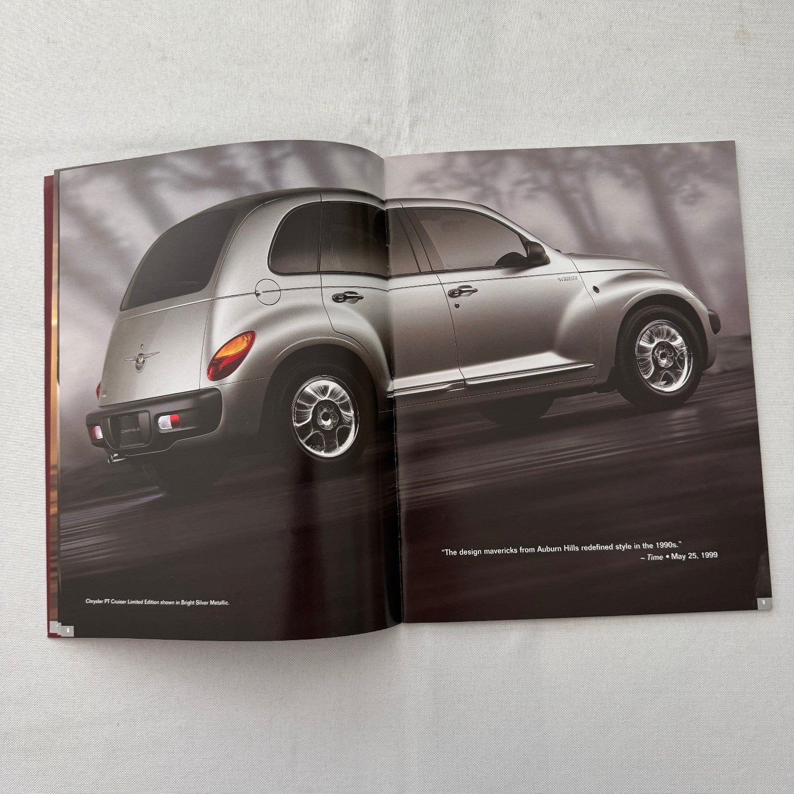 2001 Chrysler PT Cruiser Car Sales Brochure Catalog Advertising Canadian