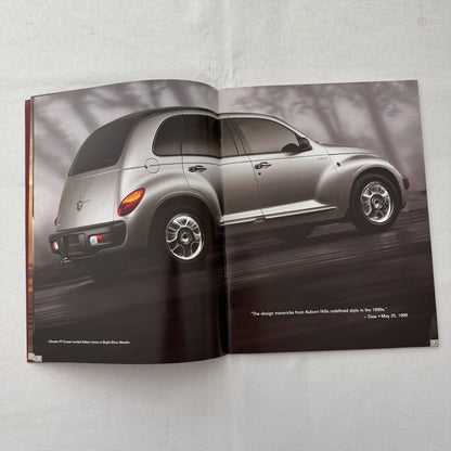 2001 Chrysler PT Cruiser Car Sales Brochure Catalog Advertising Canadian
