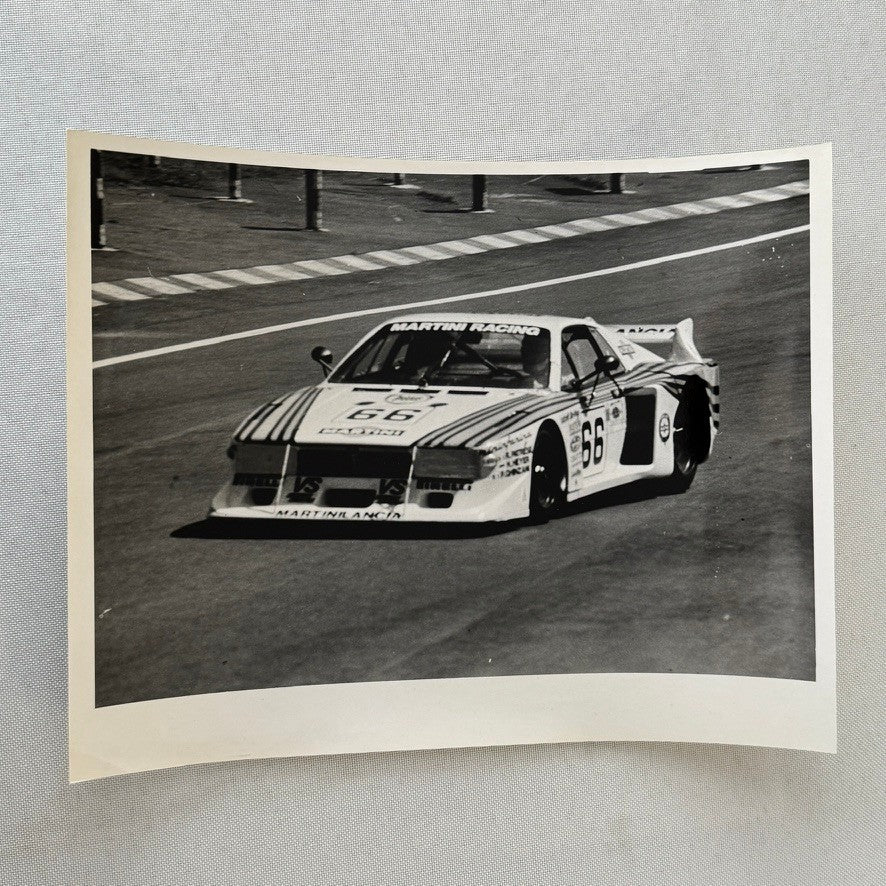Lancia Beta Montecarlo Turbo Group 5 Vintage Racing Photo Photograph