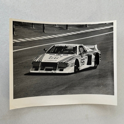 Lancia Beta Montecarlo Turbo Group 5 Vintage Racing Photo Photograph