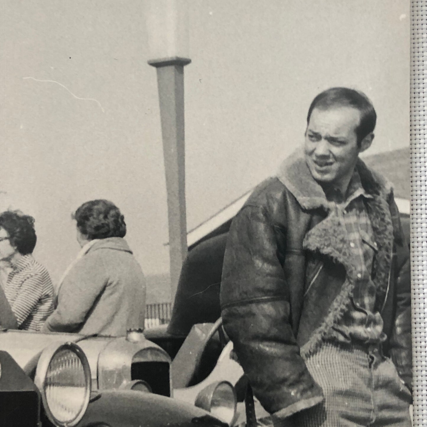 Vintage Car Photo Photograph Print - 1970 Paris Nice Rally Rallye 