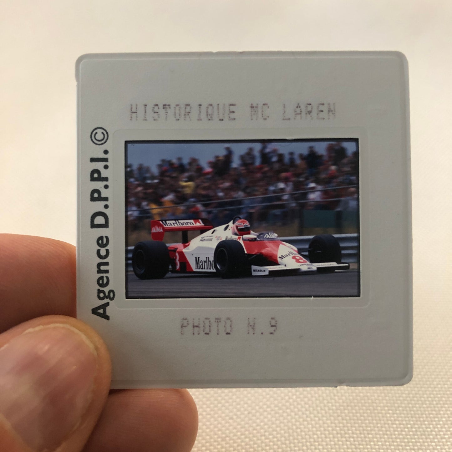 Patrick Tambay Marlboro McLaren Racing F1 Formula One 35MM Photo Slide
