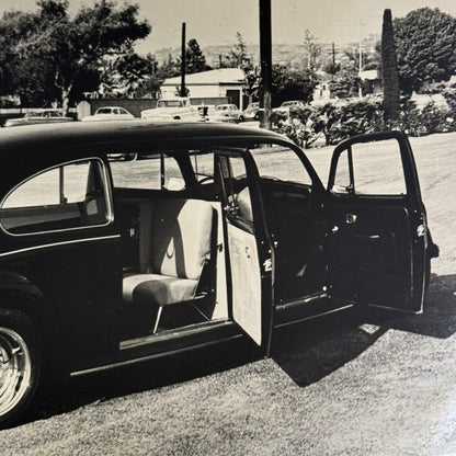 Vintage Volkswagen Beetle Limousine Extended Custom Car Photo Photograph VW