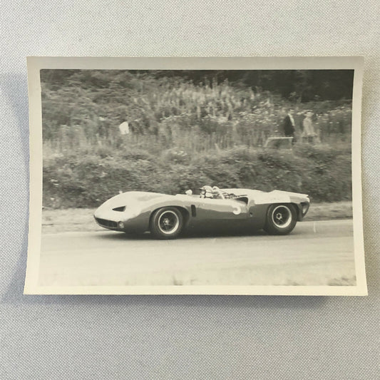 Vintage Racing Photo Photograph Print - Lola 70 Chevrolet Car J Stewart 