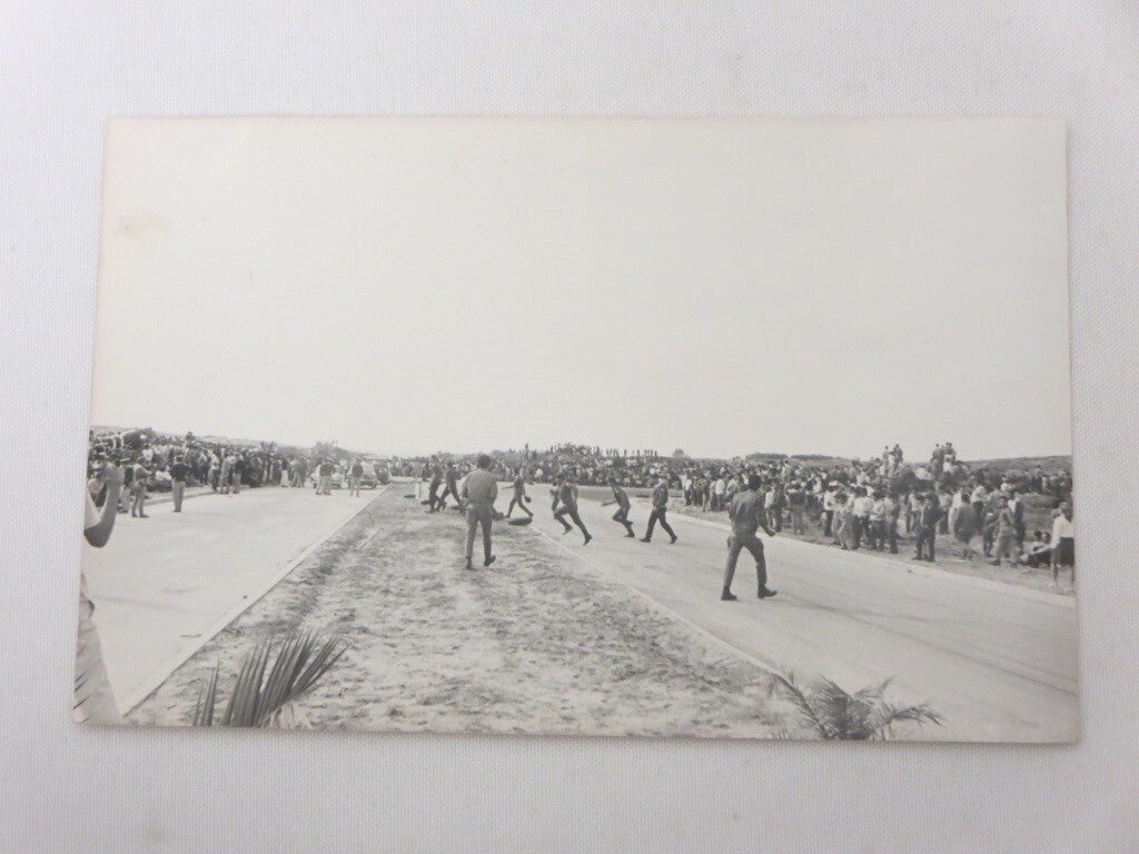 2 Vintage Formula V Racing in Israel Photo Photograph Lot - Revue Automobile