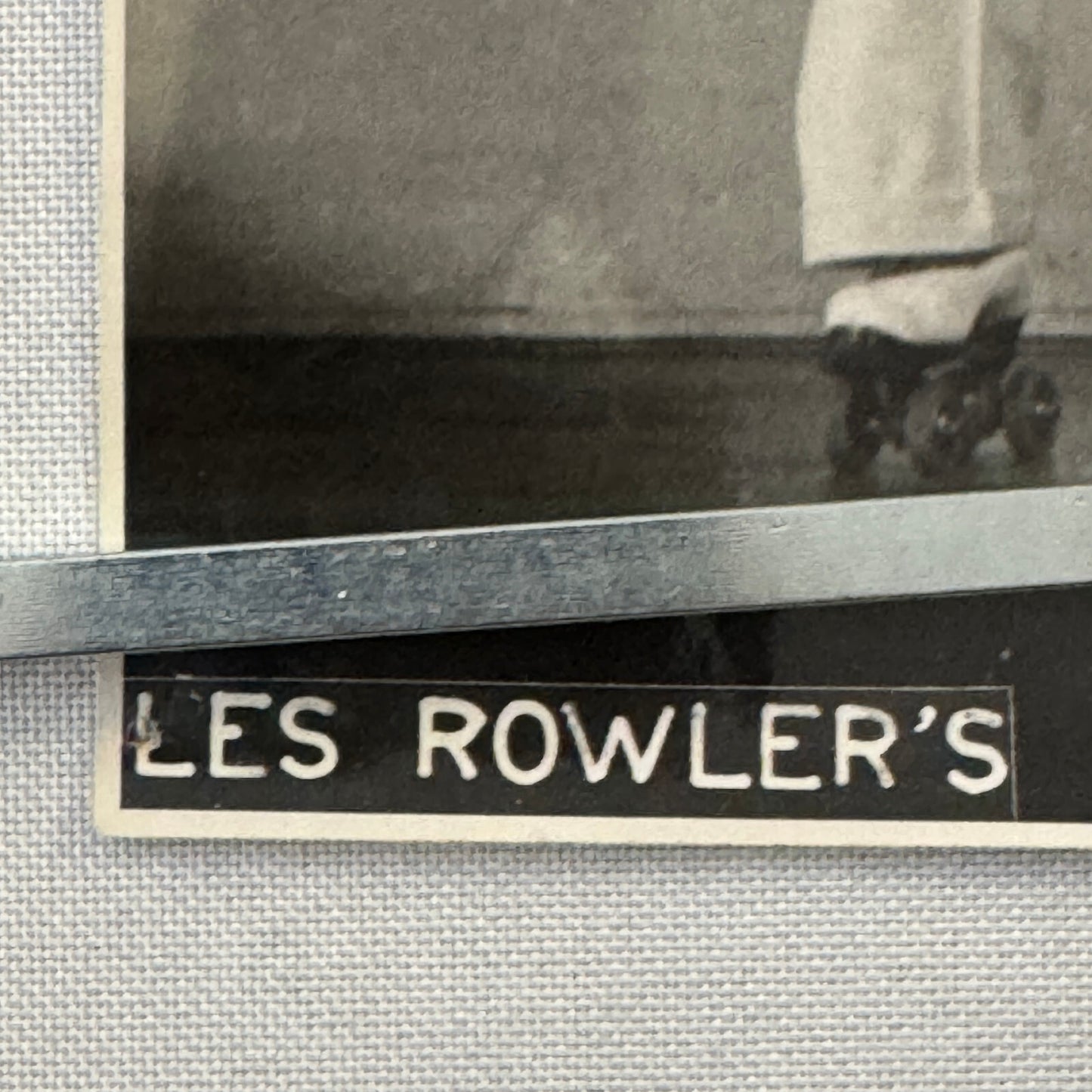 Vintage Circus Photo Les Rowlers Roller Skating Act Performer Photograph