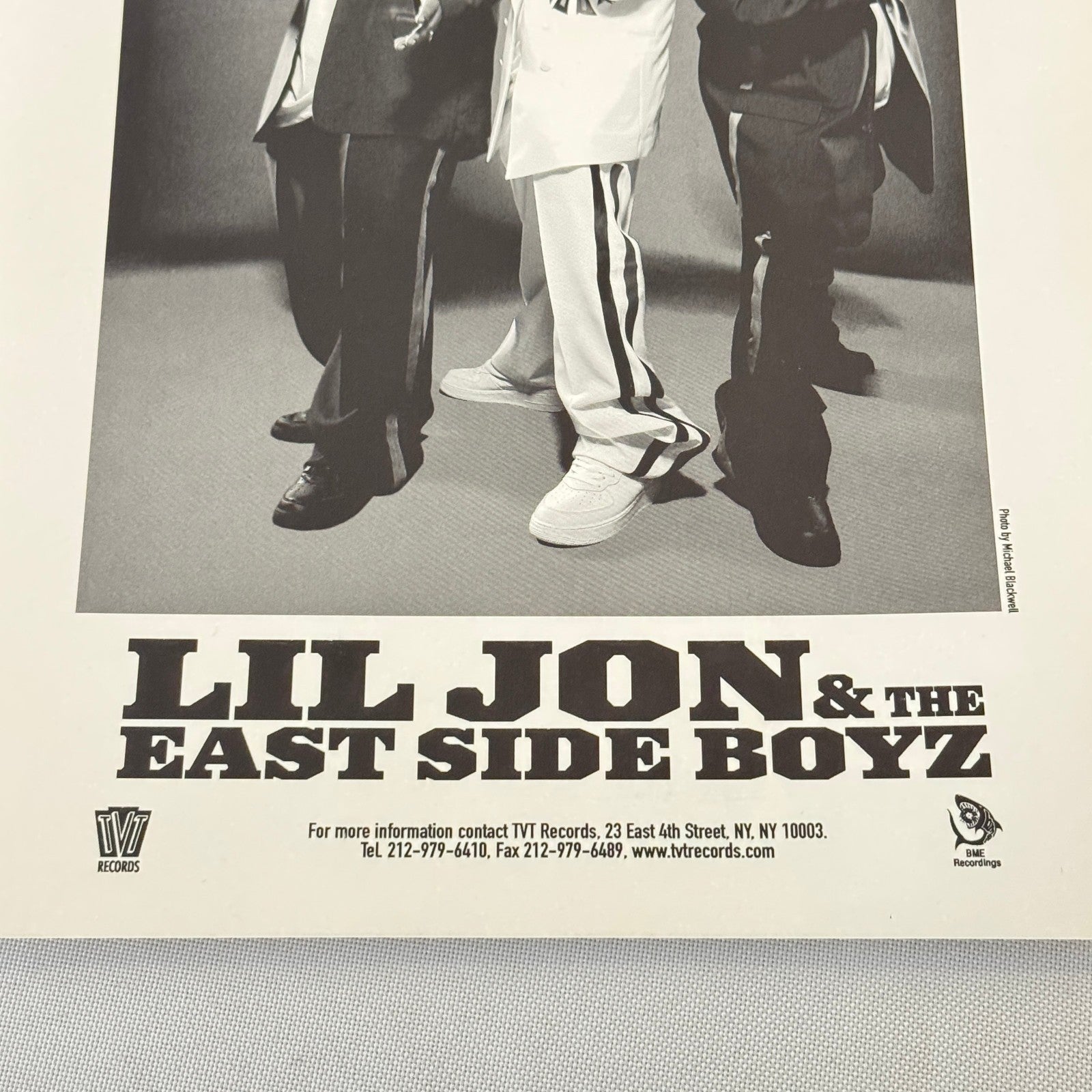 Lil John and the East Side Boyz Music Publicity Press Photo Photograph Hip Hop