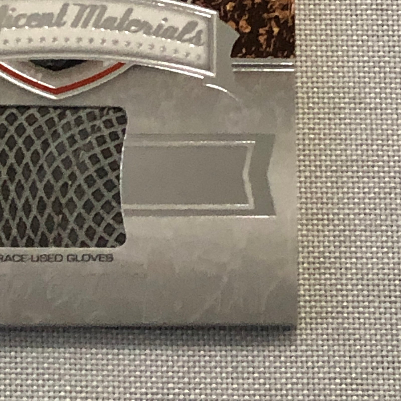2011 Press Pass Fanfare Robby Gordon Race Used Glove Relic Card NASCAR /199