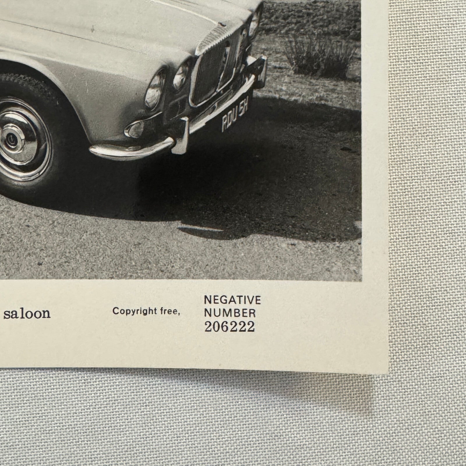 Daimler Sovereign Saloon Car Factory Press Photo Photograph Jaguar Sovereign
