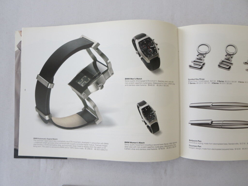 2003 BMW & Mini Mini Lifestyle Accessories Press Kit Brochure Catalog