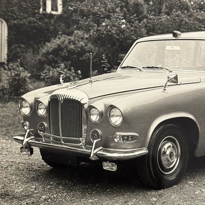 Daimler 4.2 Litre Landaulette Vanden Plas Car Factory Press Photo Photograph