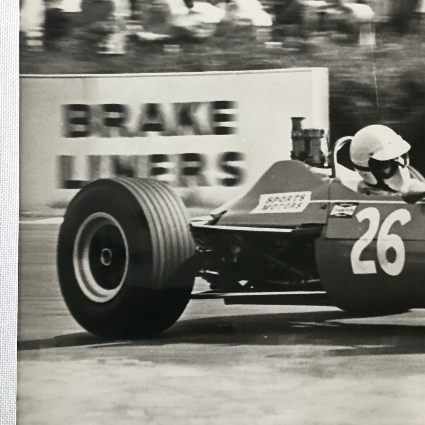 Vintage Racing Car Photo Photograph Print - Formula 3 F3 Race ? 