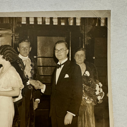 1933 Press Photo Photograph Mock Lord Mayors Banquet London News LNA