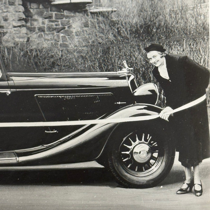 Vintage 1934 Studebaker Skyway Sedan Car Photo Photograph Modern Print