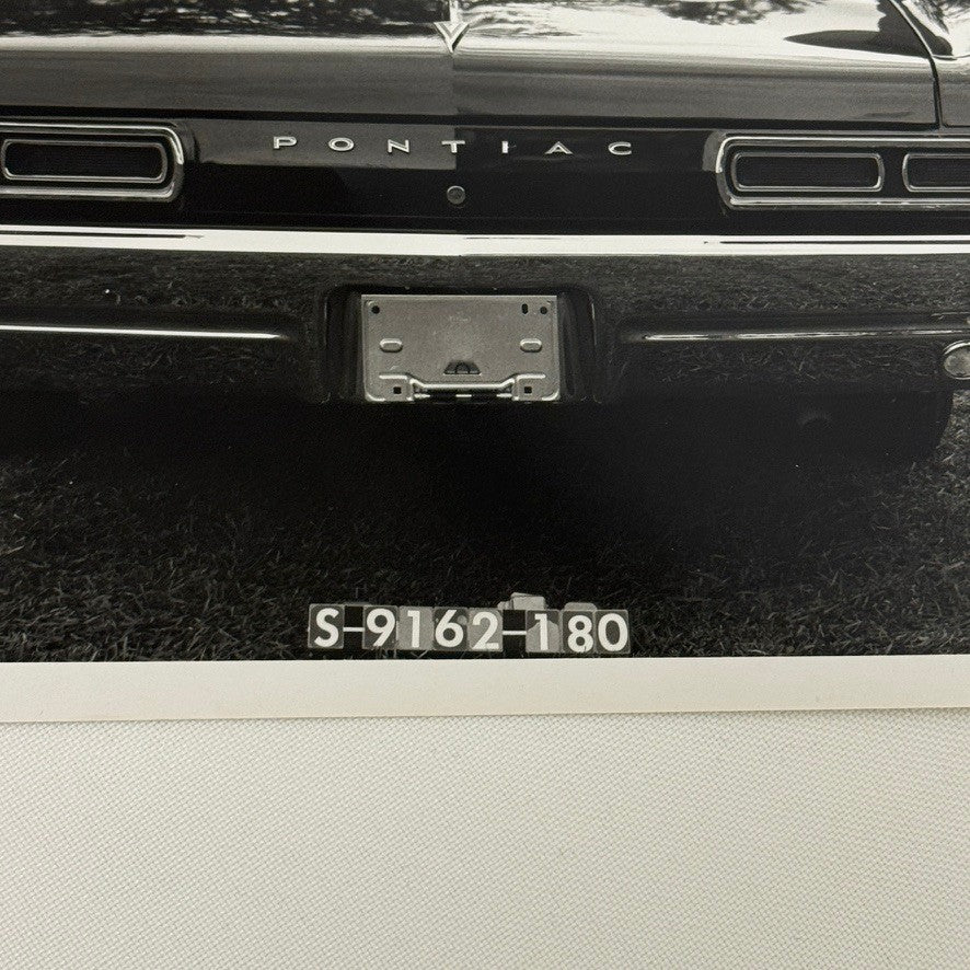 Vintage Pontiac Car Automobile Photo Photograph Print