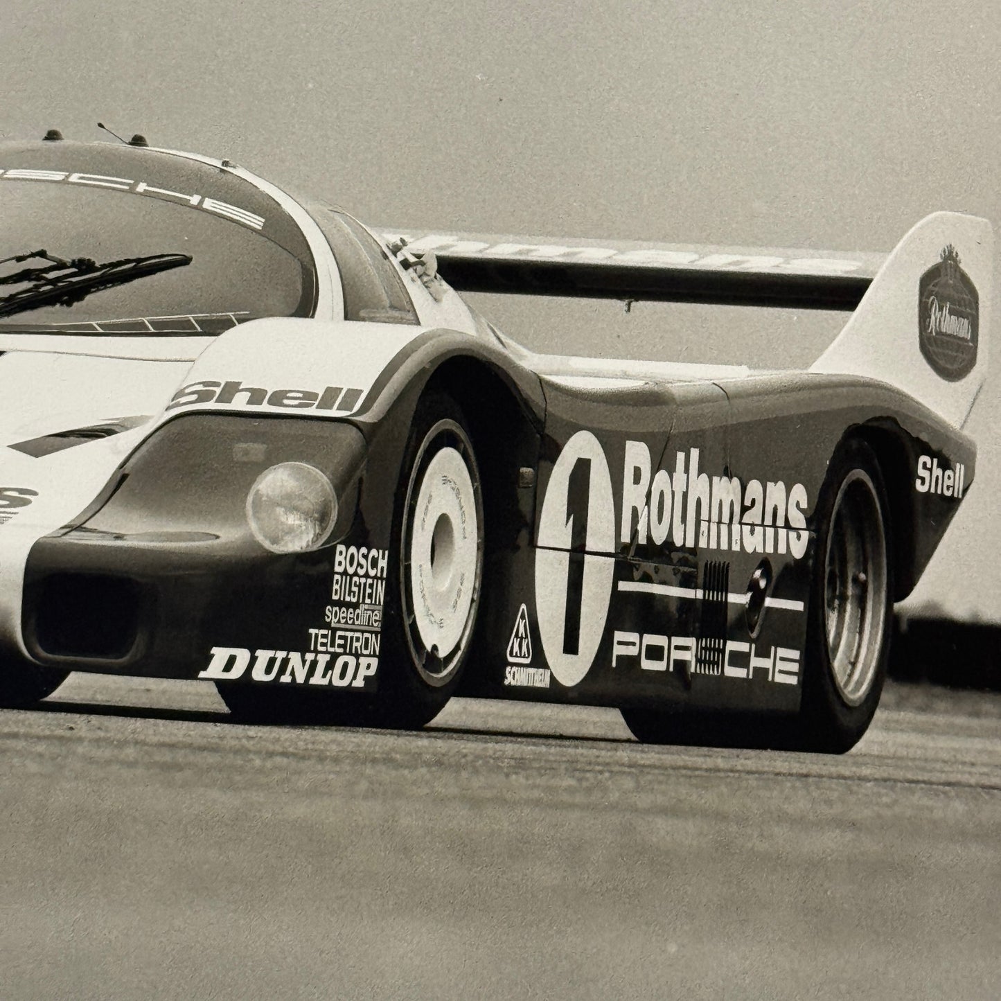 Porsche Rothmans Racing Car Photo Photograph Print 962 Groupe C