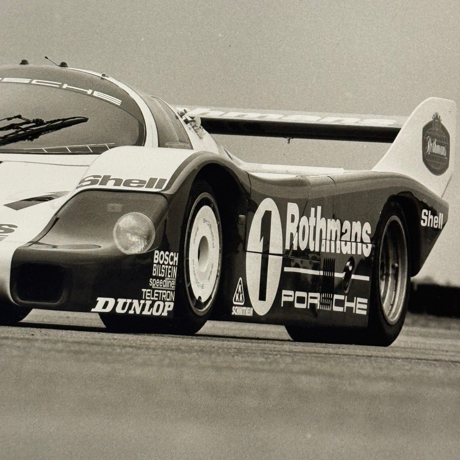 Porsche Rothmans Racing Car Photo Photograph Print 962 Groupe C