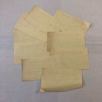 The Anaconda Standard Butte Montana Newspaper Document Ephemera Lot 9x 1910
