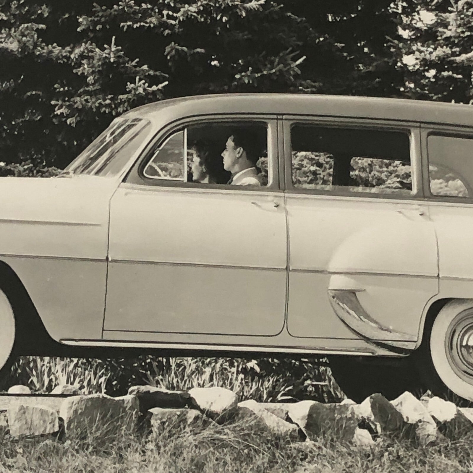 1953 Chevrolet Station Wagon Factory Press Photo Photograph Two Ten One Fifty