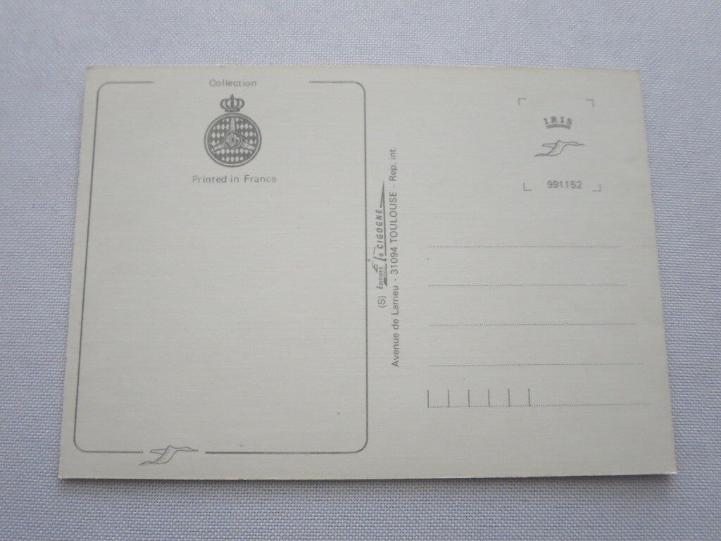 1937 Monaco Grand Prix Automobile Racing Car Postcard Post Card - Reproduction 