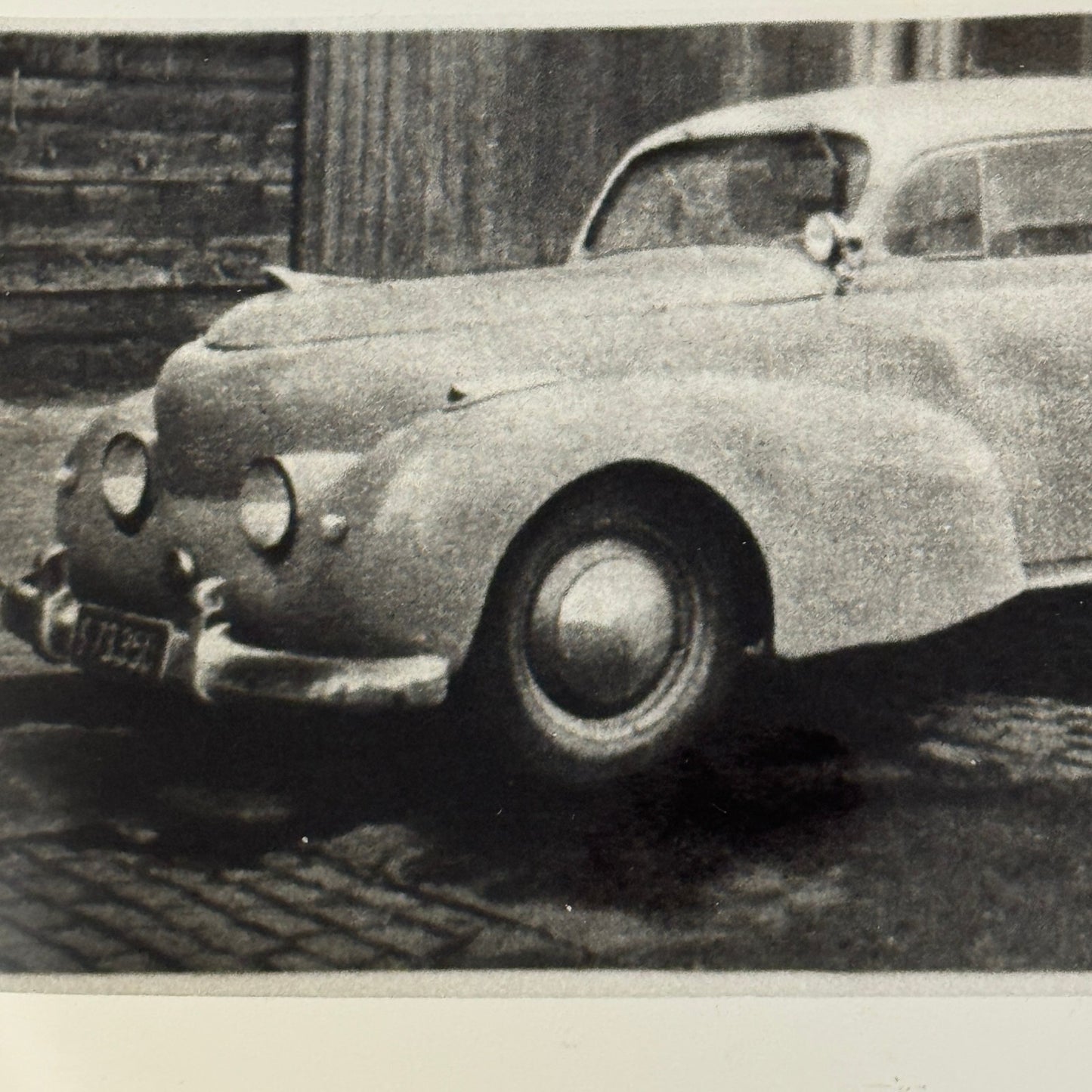 Vintage Car Automobile Photo Photograph Print Unidentified
