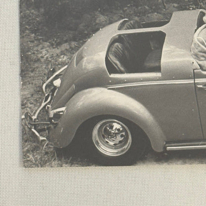 Vintage Custom Volkswagen Beetle Convertible Car Photo Photograph