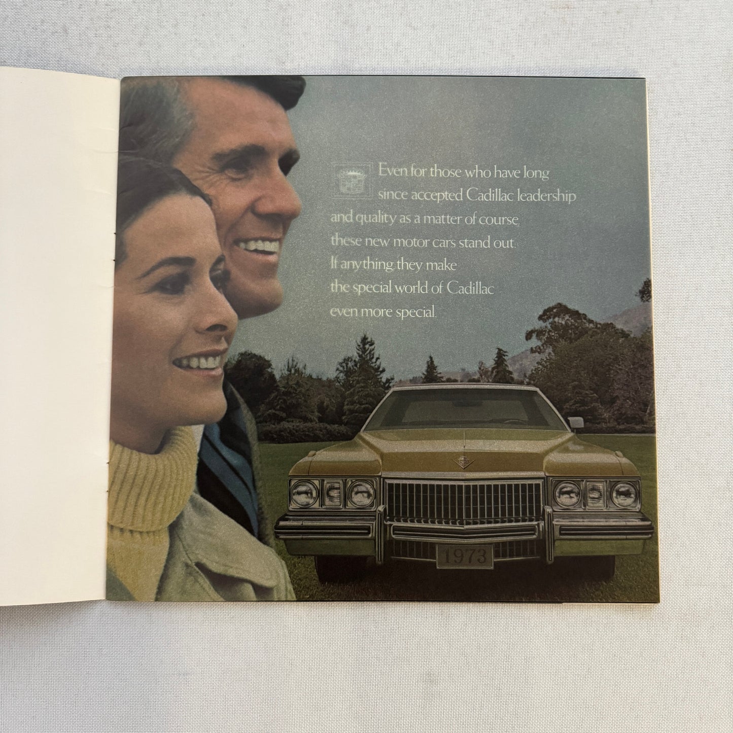 1973 Cadillac Sales Brochure Catalog Fleetwood Brougham Eldorado Coupe DeVille +