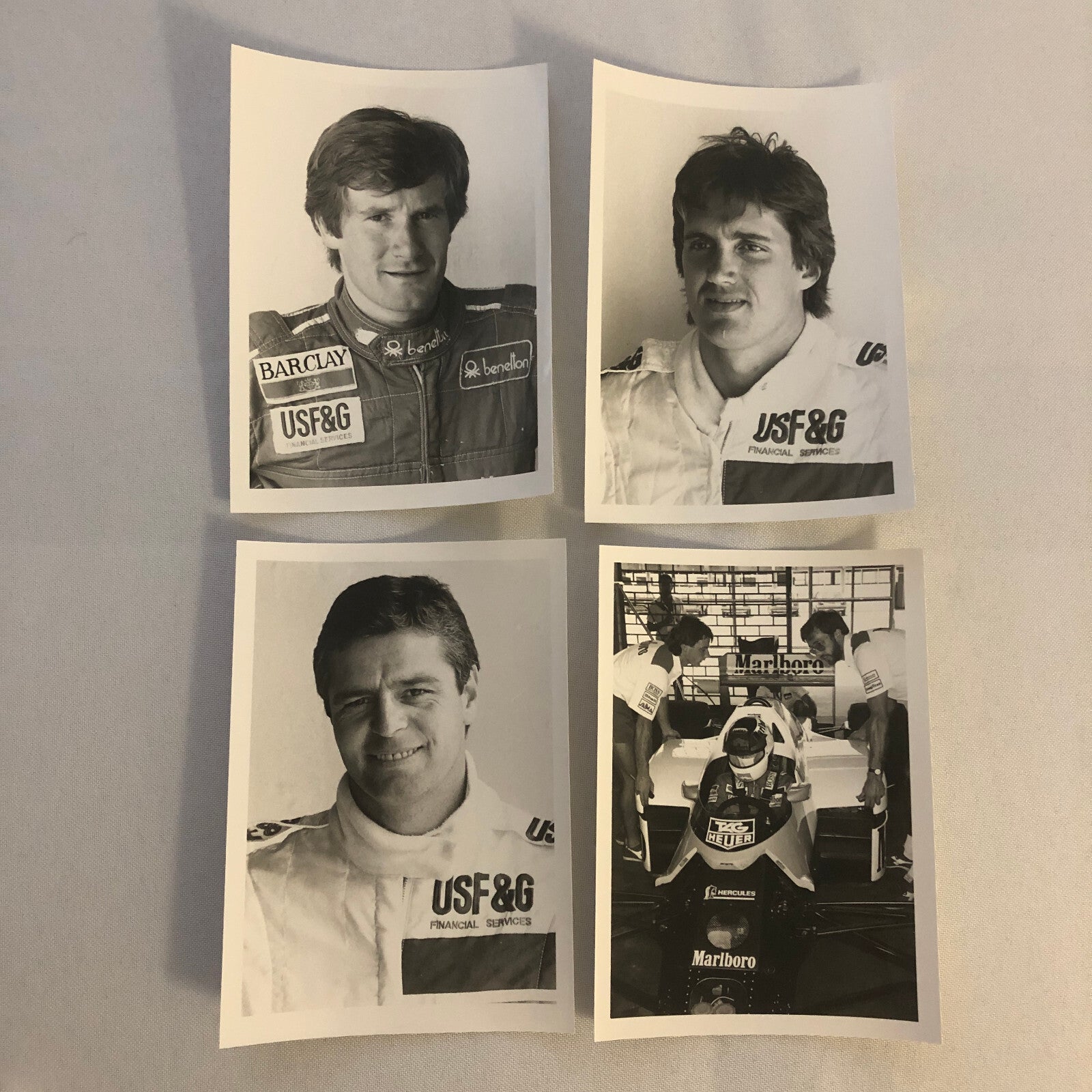 1987 Grand Prix Formula One Racing Photo Lot of 21 F1 Car Driver