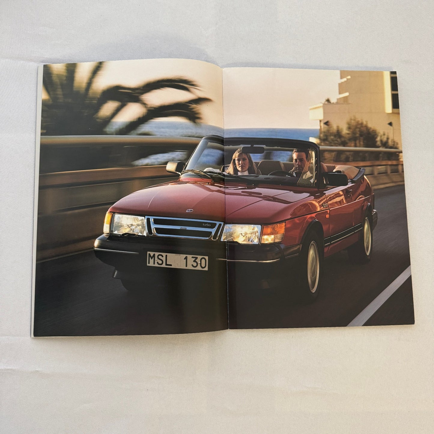 Vintage Saab 900 Cabriolet Saab 900 Turbo 16 Aero Sales Brochure Car SWEDISH