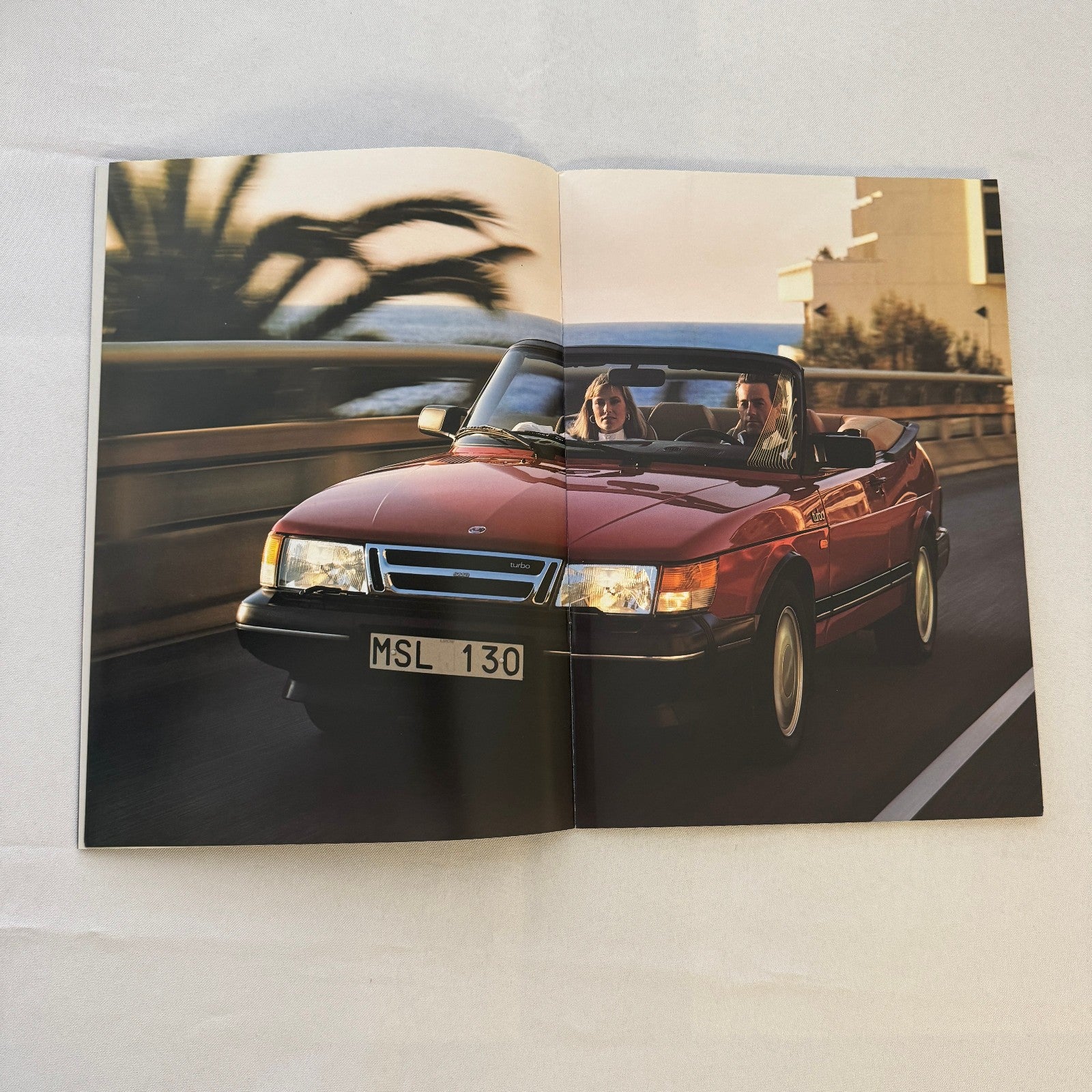 Vintage Saab 900 Cabriolet Saab 900 Turbo 16 Aero Sales Brochure Car SWEDISH