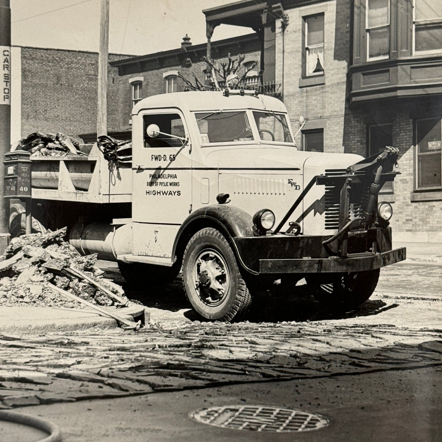 Front Wheel Drive Auto Company FWD Construction Truck Photo Photograph