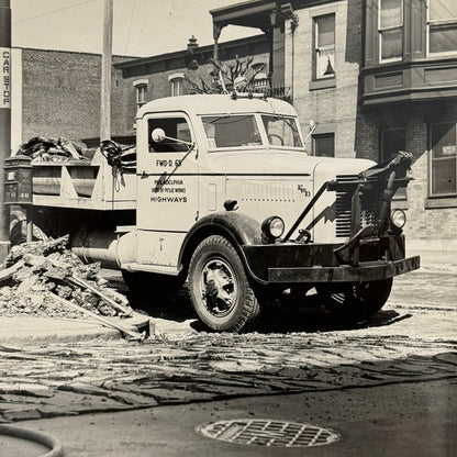 Front Wheel Drive Auto Company FWD Construction Truck Photo Photograph