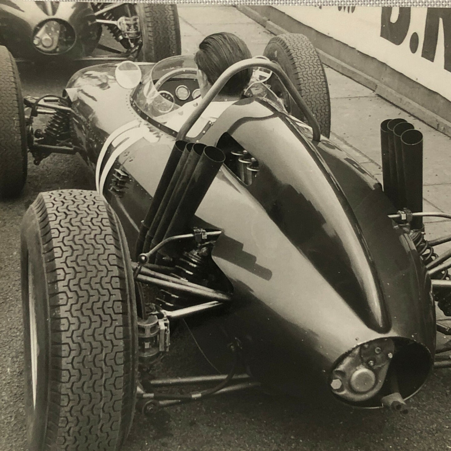 Vintage Grand Prix Racing Car Photo Photograph Print 
