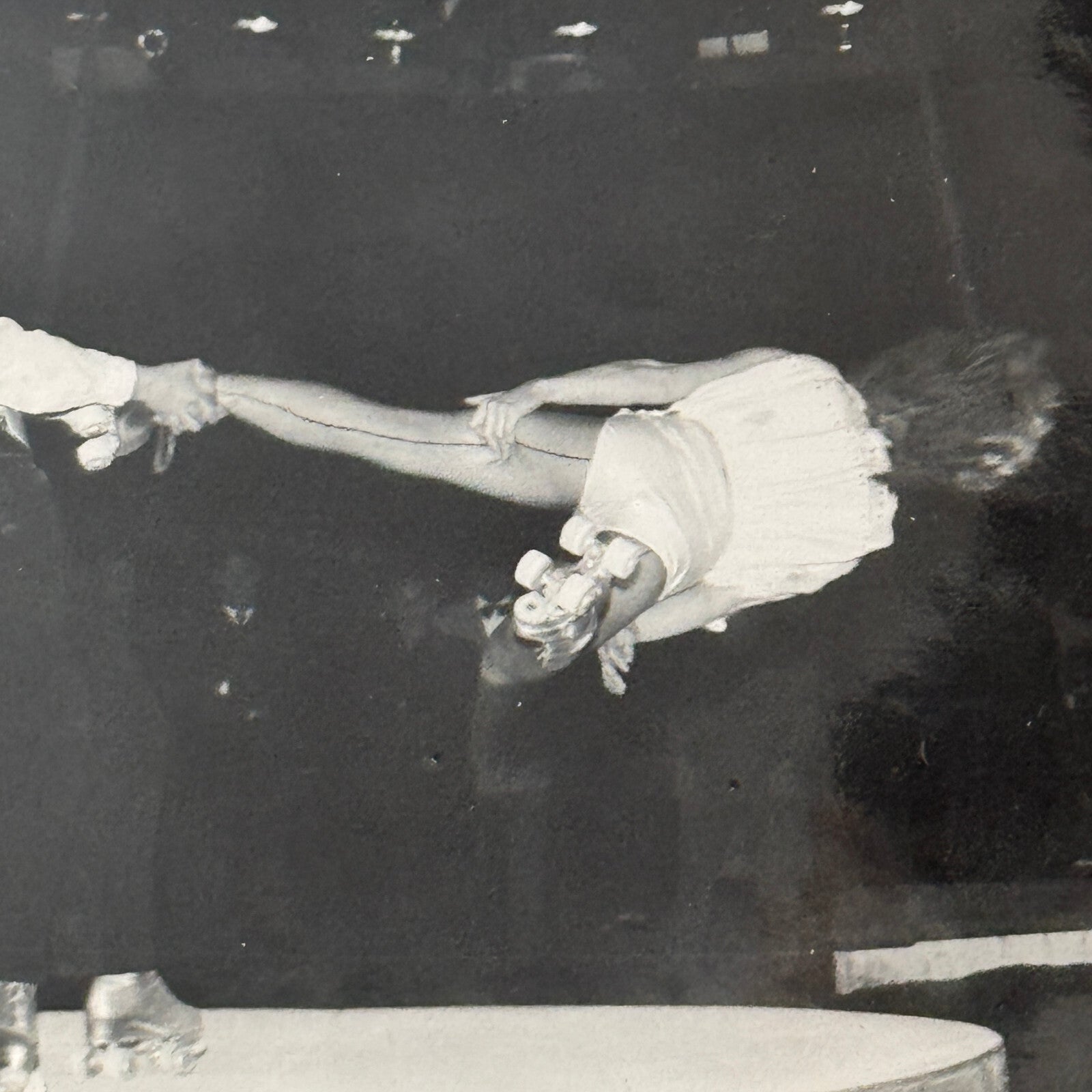 Circus Rollerskating Roller Skate Circus Act Photo Photograph Vintage