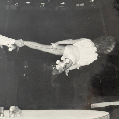 Circus Rollerskating Roller Skate Circus Act Photo Photograph Vintage