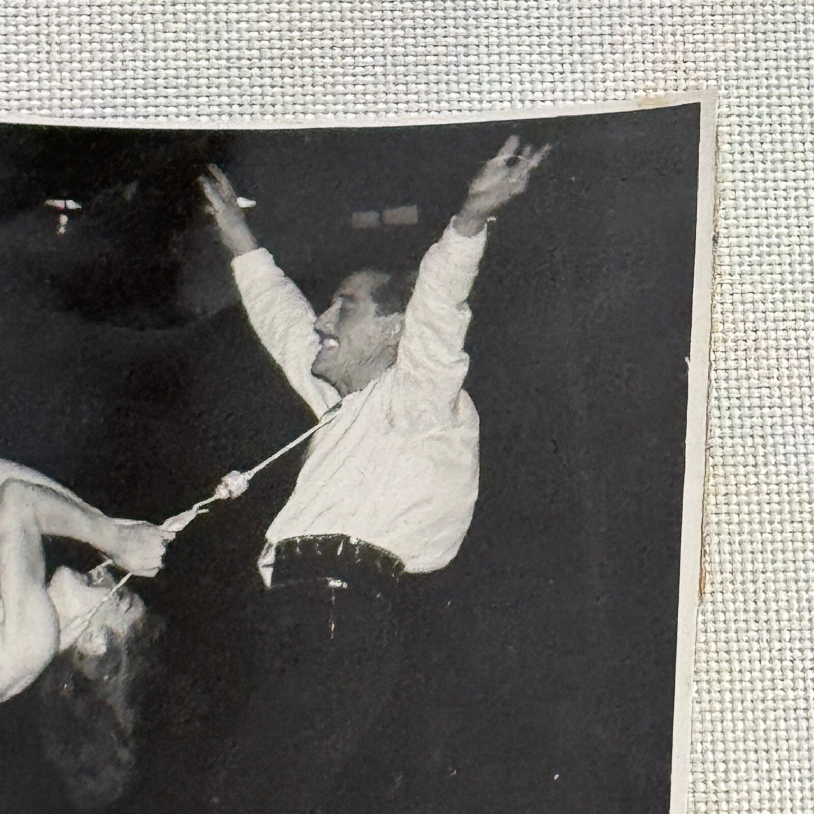 Circus Rollerskating Roller Skate Circus Act Photo Photograph Vintage