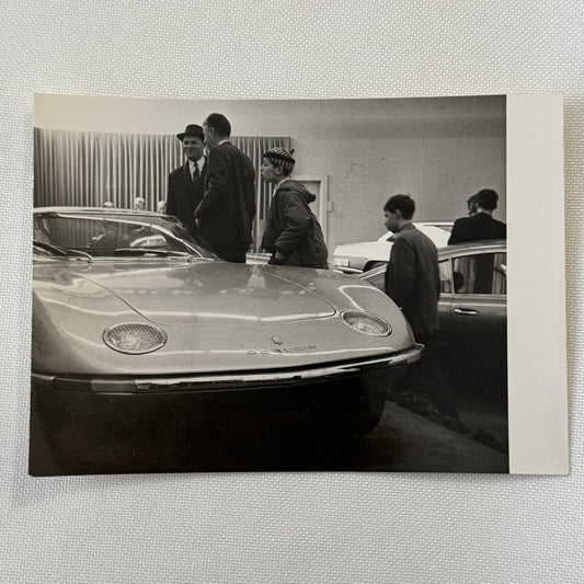 Vintage Concept Car At Autoshow Prototype Photo Photograph European Corvair