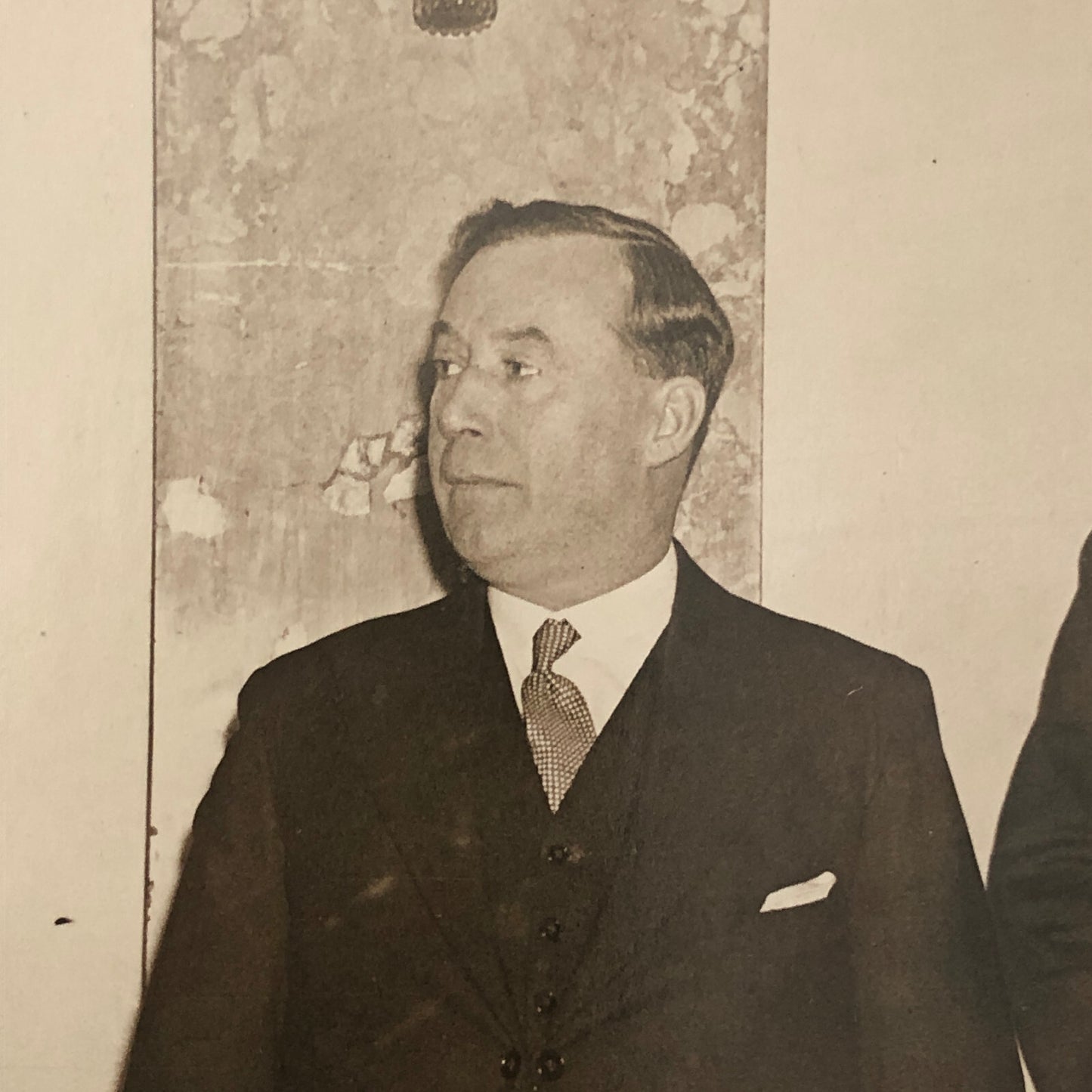 Vintage Press Photo Photograph Prince Arthur of Connaught Luncheon London 1933