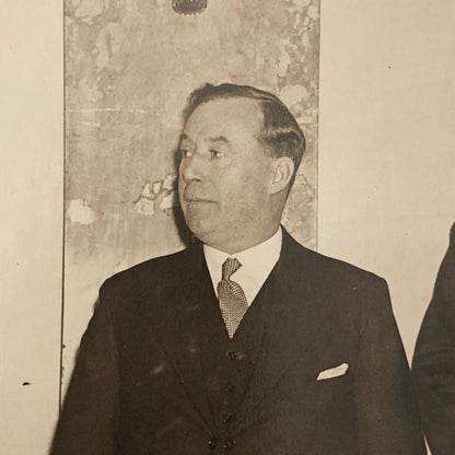 Vintage Press Photo Photograph Prince Arthur of Connaught Luncheon London 1933