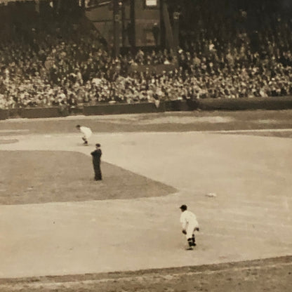 Press Photo Photograph Baseball Washington Senators vs Boston Red Sox 1934