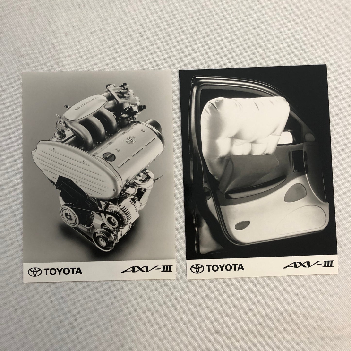 Toyota AXV III Concept Car Prototype Press Kit with Photos
