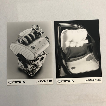 Toyota AXV III Concept Car Prototype Press Kit with Photos