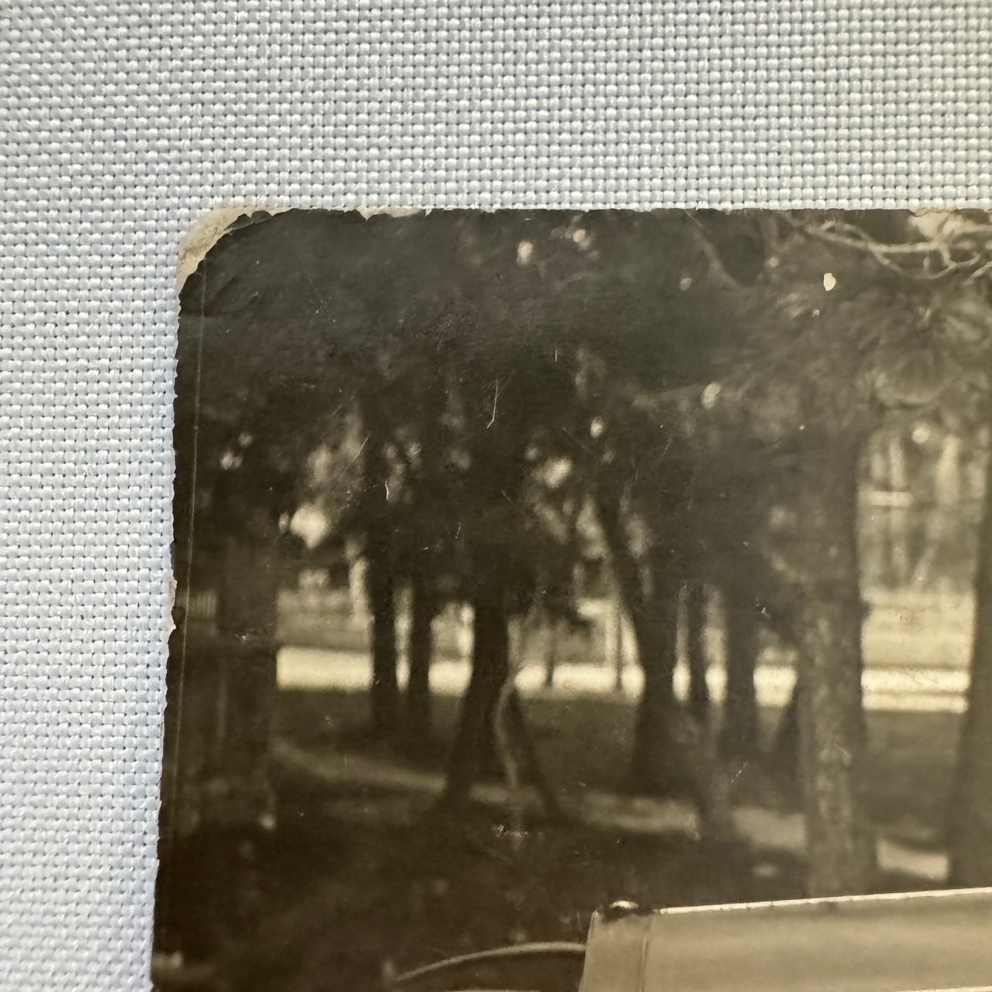 Vintage Postcard Real Photo Postcard RPPC Post Card Man in Early Automobile Car