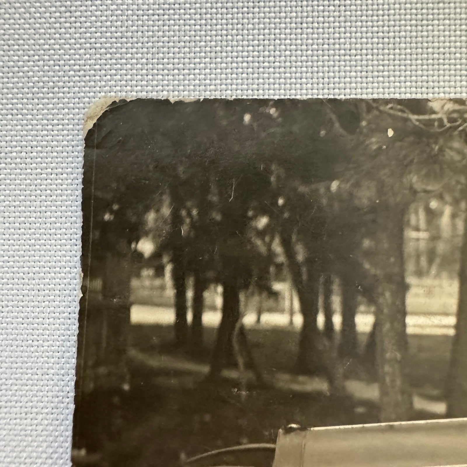 Vintage Postcard Real Photo Postcard RPPC Post Card Man in Early Automobile Car