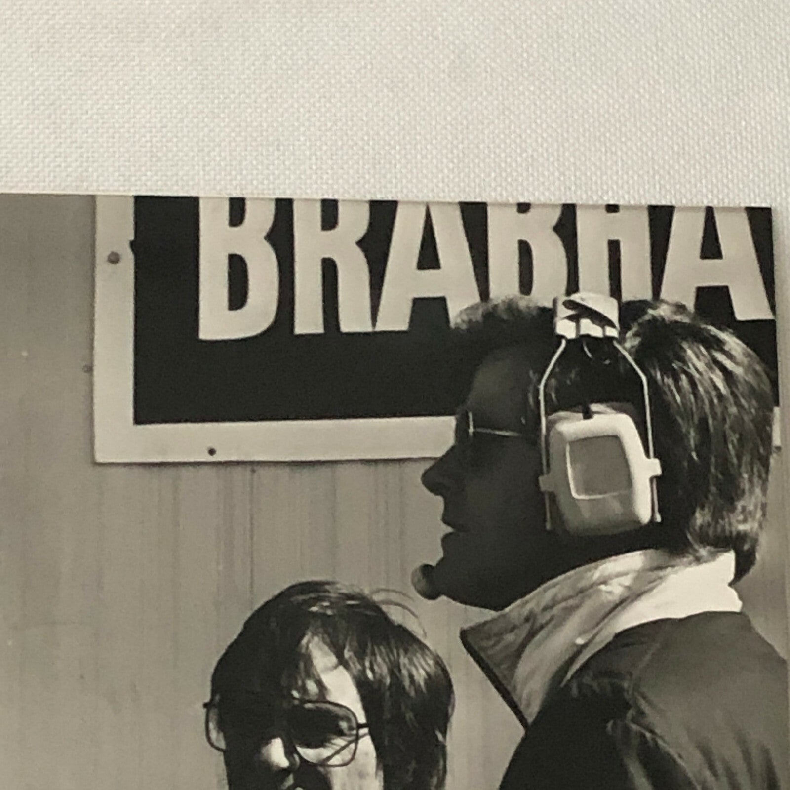 Vintage Brabham Racing Photo Photograph Bernie Ecclestone Gordon Murray + 