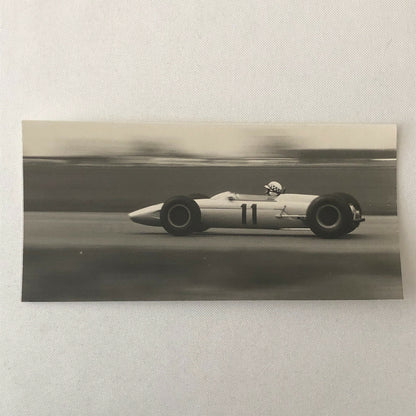 Vintage Racing Car Photo Photograph Print - Innes Ireland Driver 