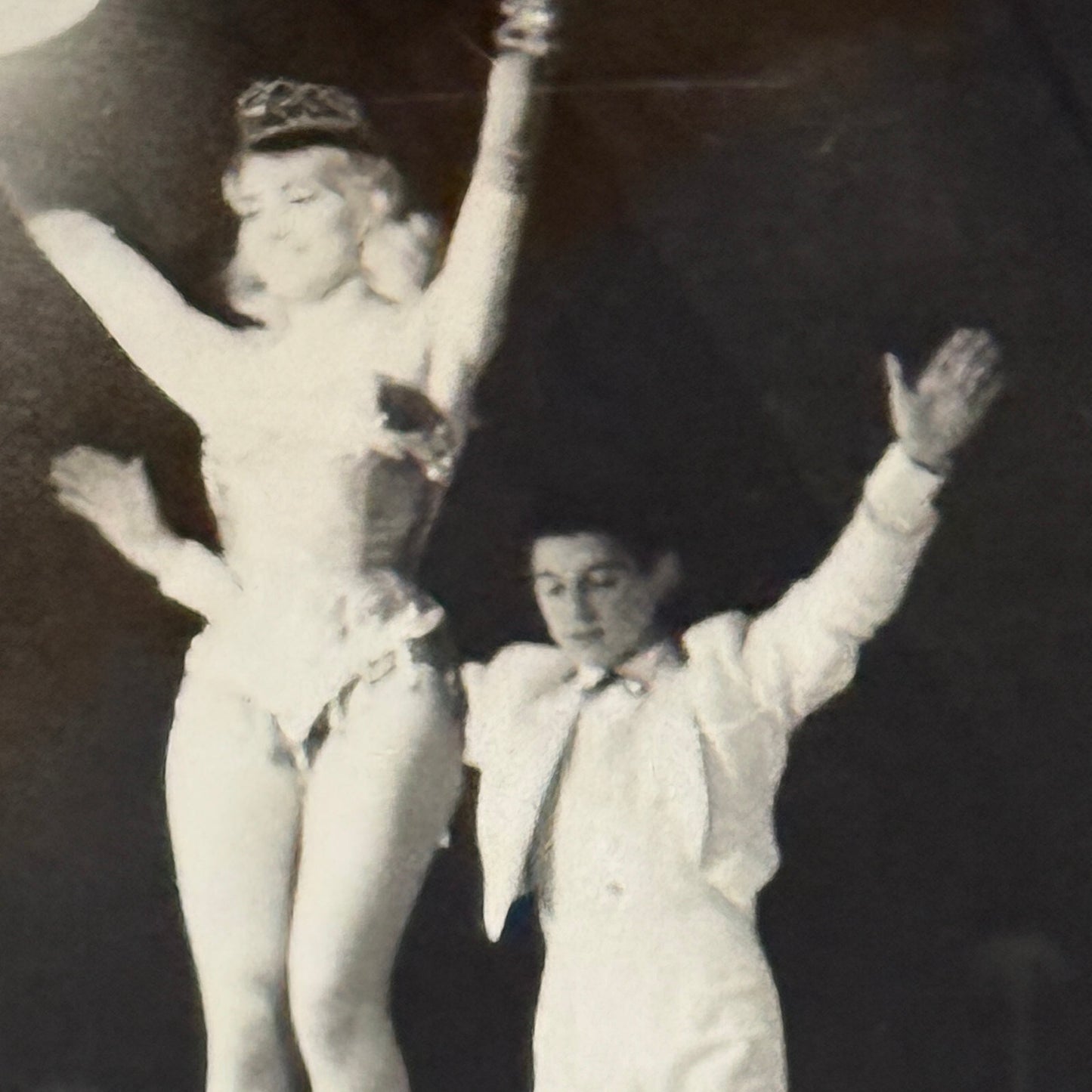 Vintage Circus Acrobat Performer Photo Photograph Print