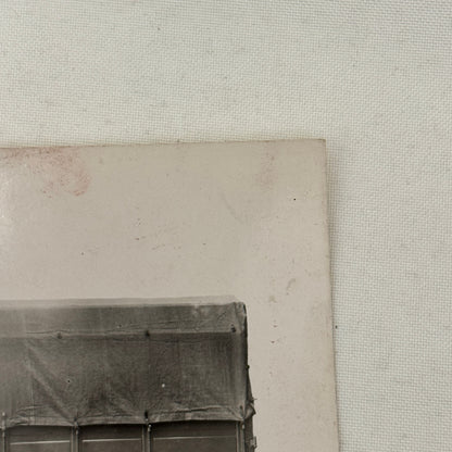 Vintage Photograph Photo Early Antique Military Truck ?