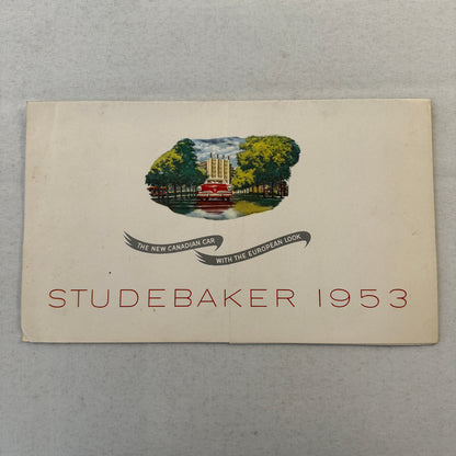1953 Studebaker Car Sales Brochure Catalog Champion Commander Land Cruiser