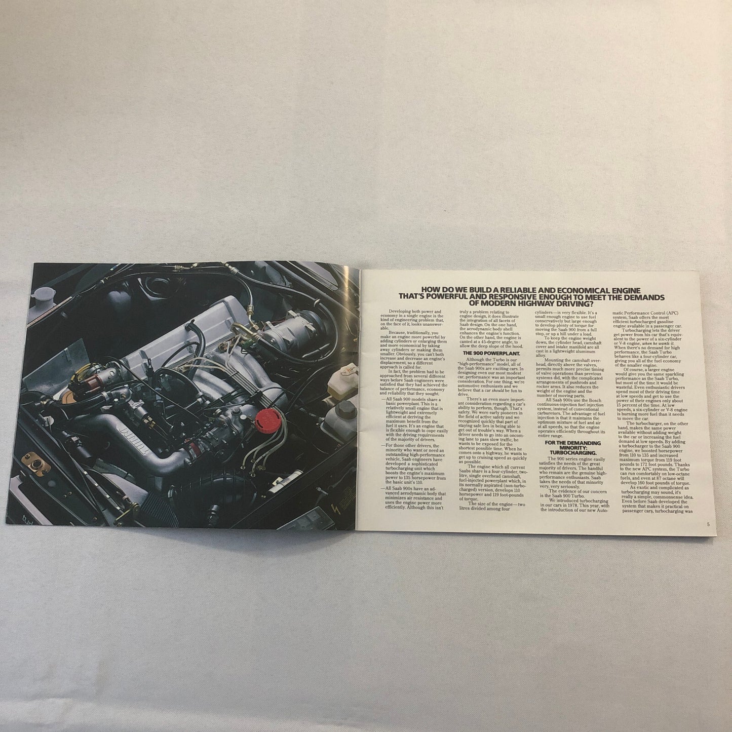 1983 Saab 900 Sales Brochure Catalog Advertising Saab 900 Turbo 900S 900 S